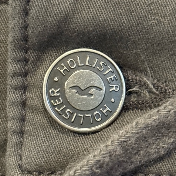 Hollister Women’s Gray Cargo Mini Skirt Size XS Pockets Casual Boho - Picture 5 of 12